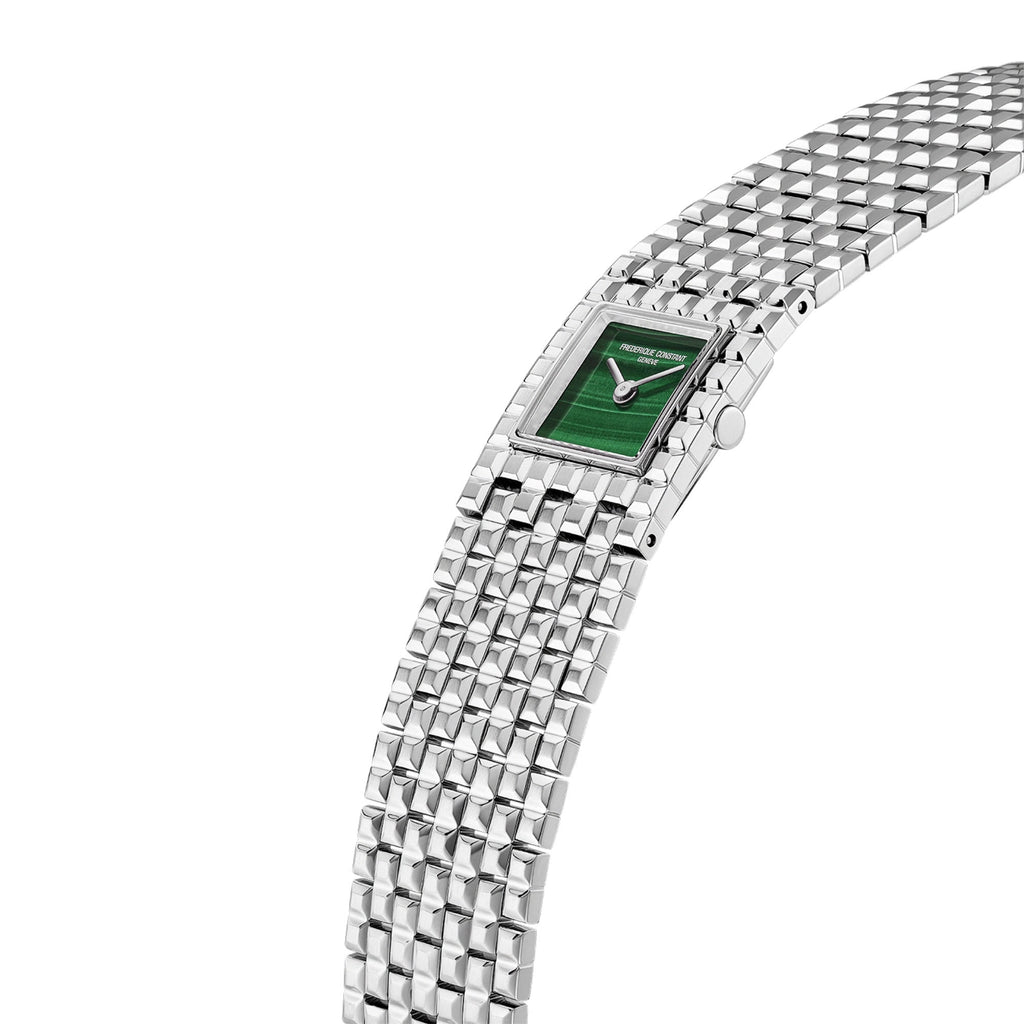 Frederique Constant Classics Manchette (FC-200MA1MC6B) aus Edelstahl mit Malachit