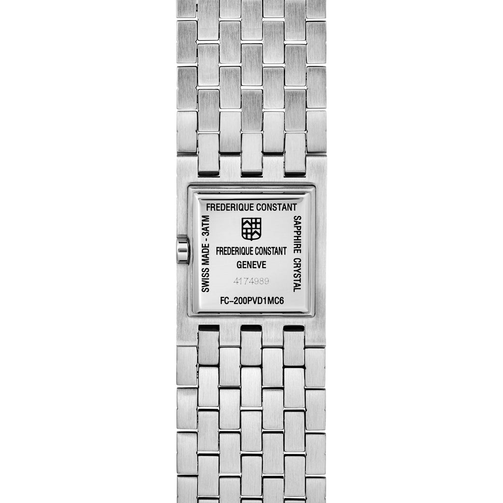 Frederique Constant Classics Manchette (FC-200PVD1MC6B) aus Edelstahl mit Diamant