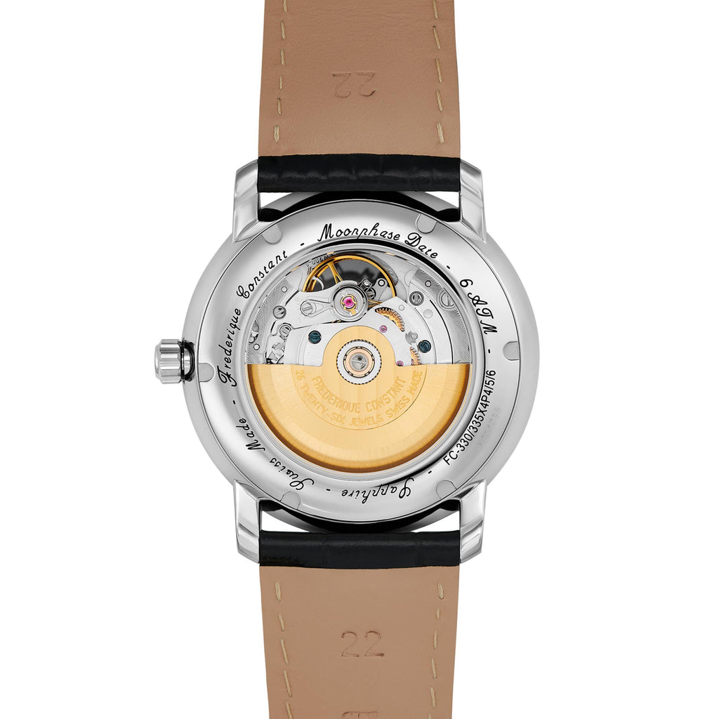 Frederique Constant Classics Mondphase (FC-335MC4P6) aus Silber