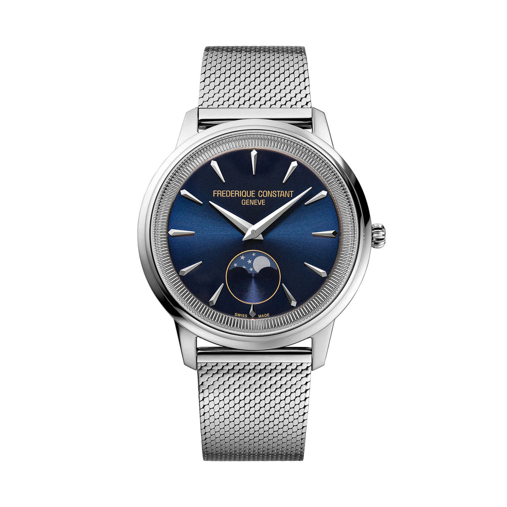 Frederique Constant Classics Moneta Moonphase (FC-206N3S6B) aus Edelstahl
