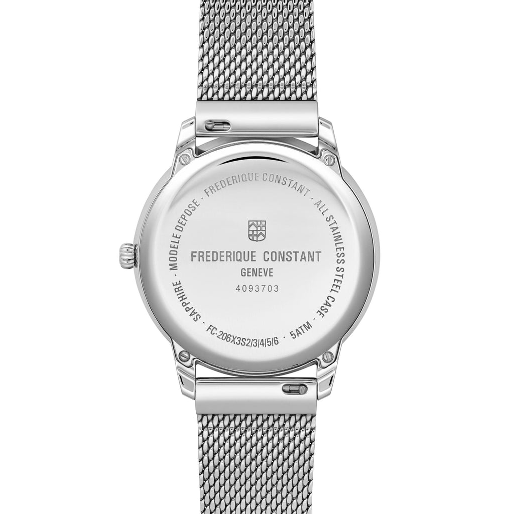 Frederique Constant Classics Moneta Moonphase (FC-206N3S6B) aus Edelstahl