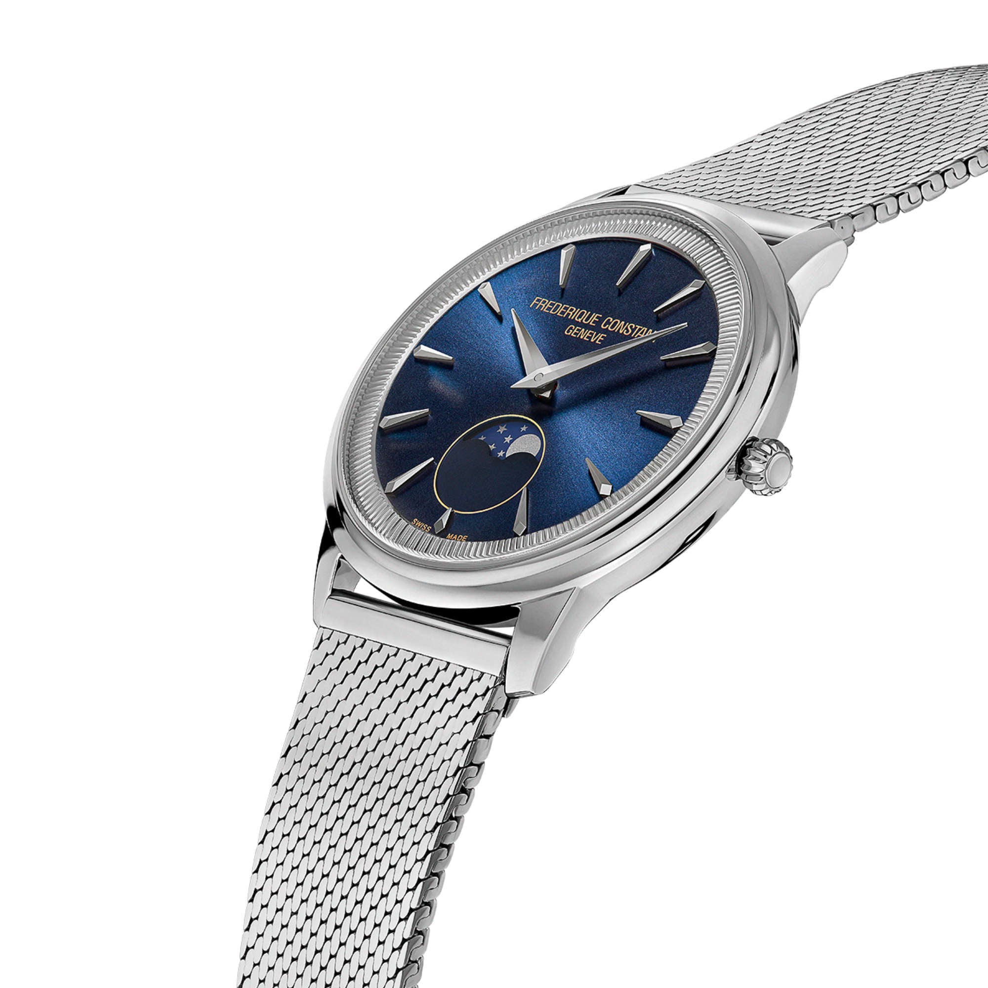 Frederique Constant Classics Moneta Moonphase (FC-206N3S6B) aus Edelstahl