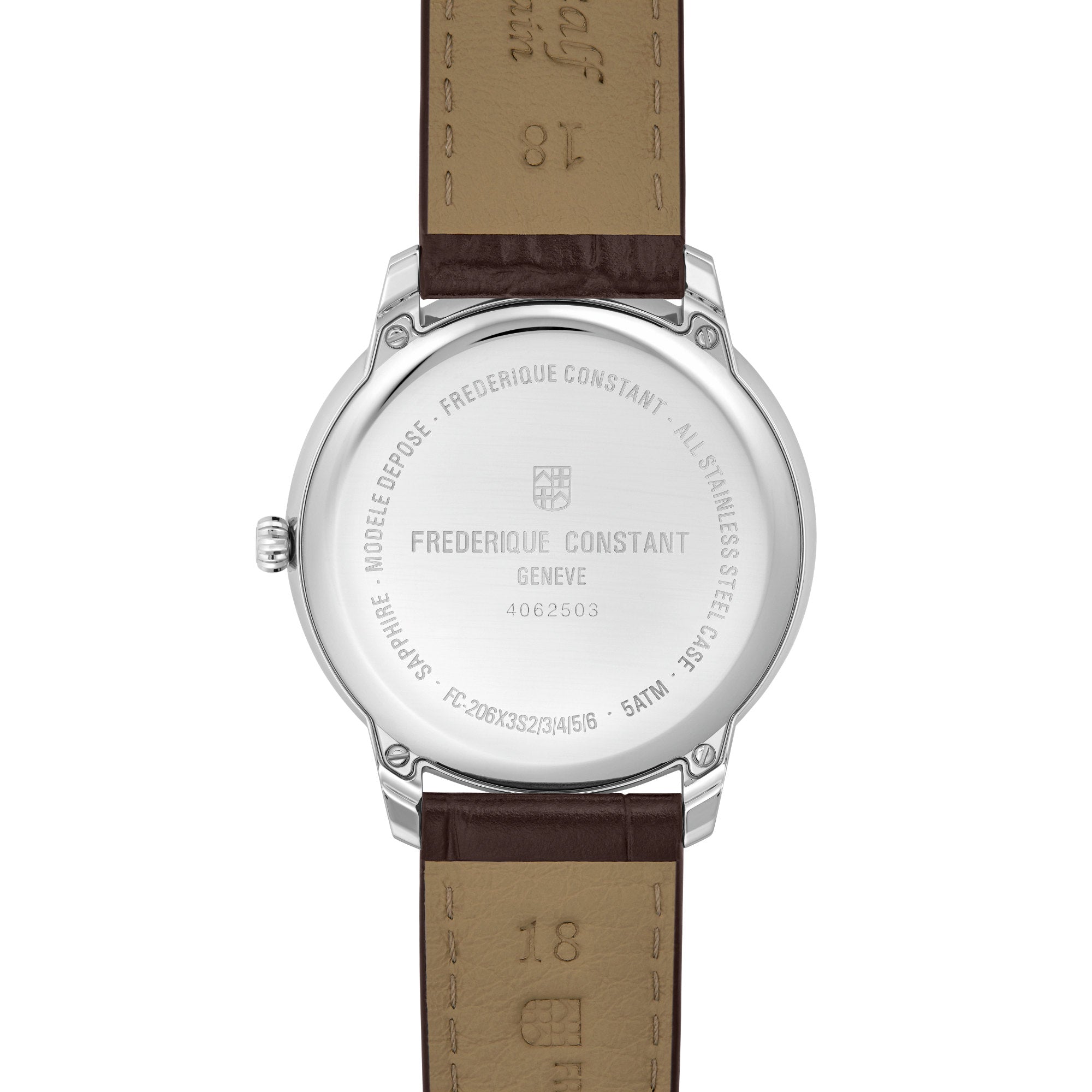 Frederique Constant Classics Moneta Moonphase (FC-206S3S6) aus Silber