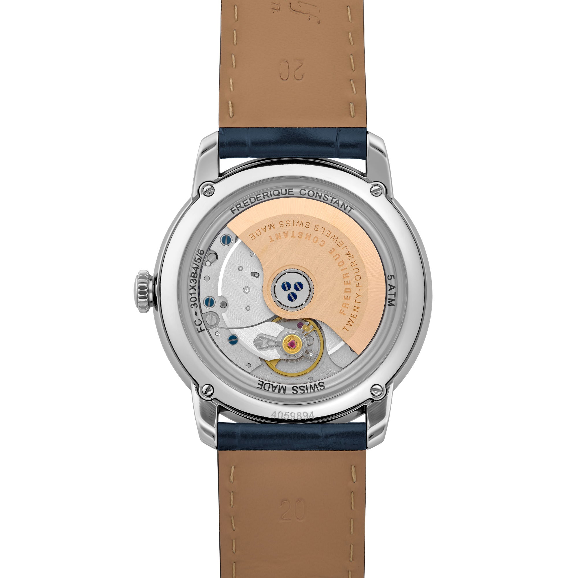 Frederique Constant Classics Premiere (FC-301N3B6) aus Leder, Edelstahl