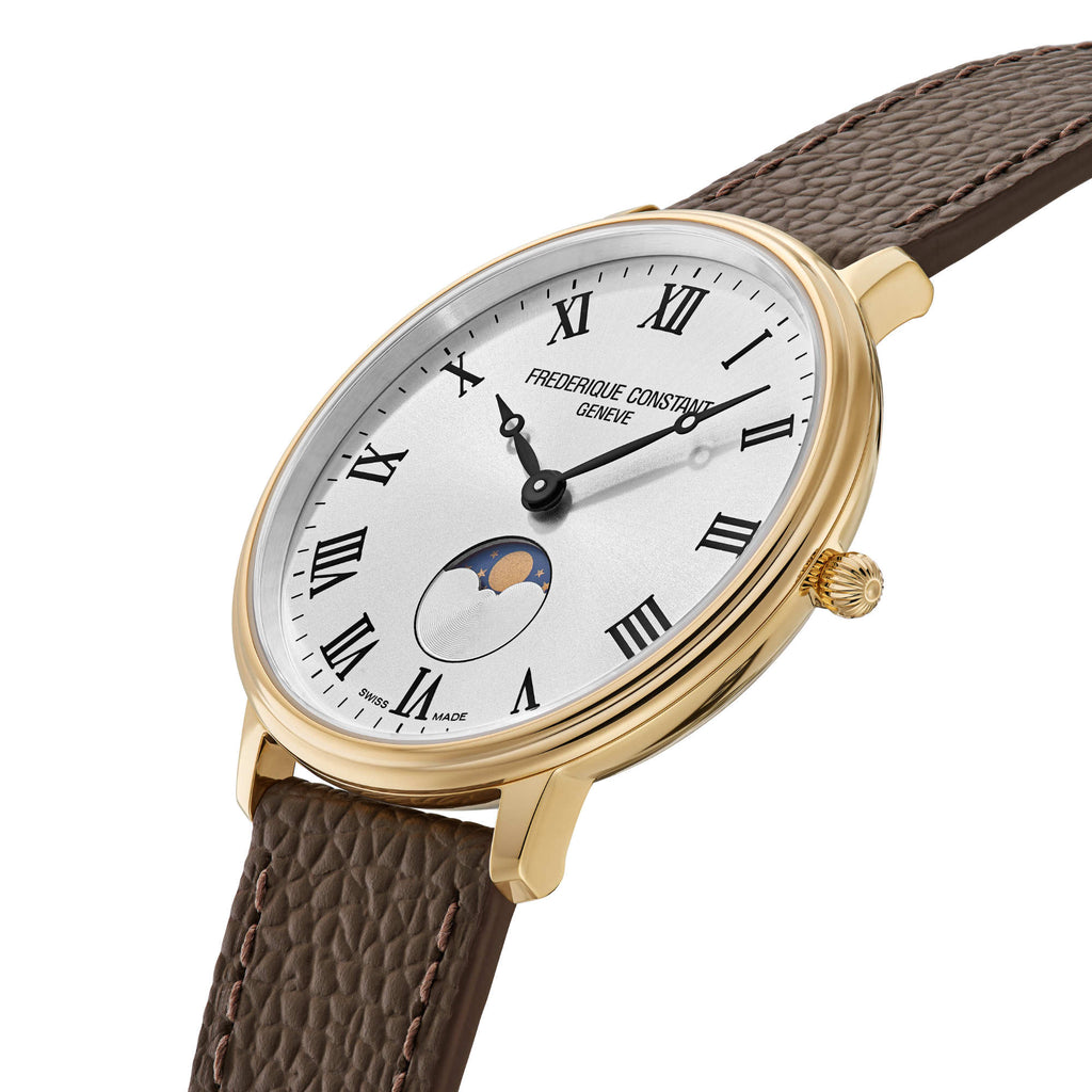 Frederique Constant Classics Quartz Moonphase (FC-206RS3S5) aus Silber