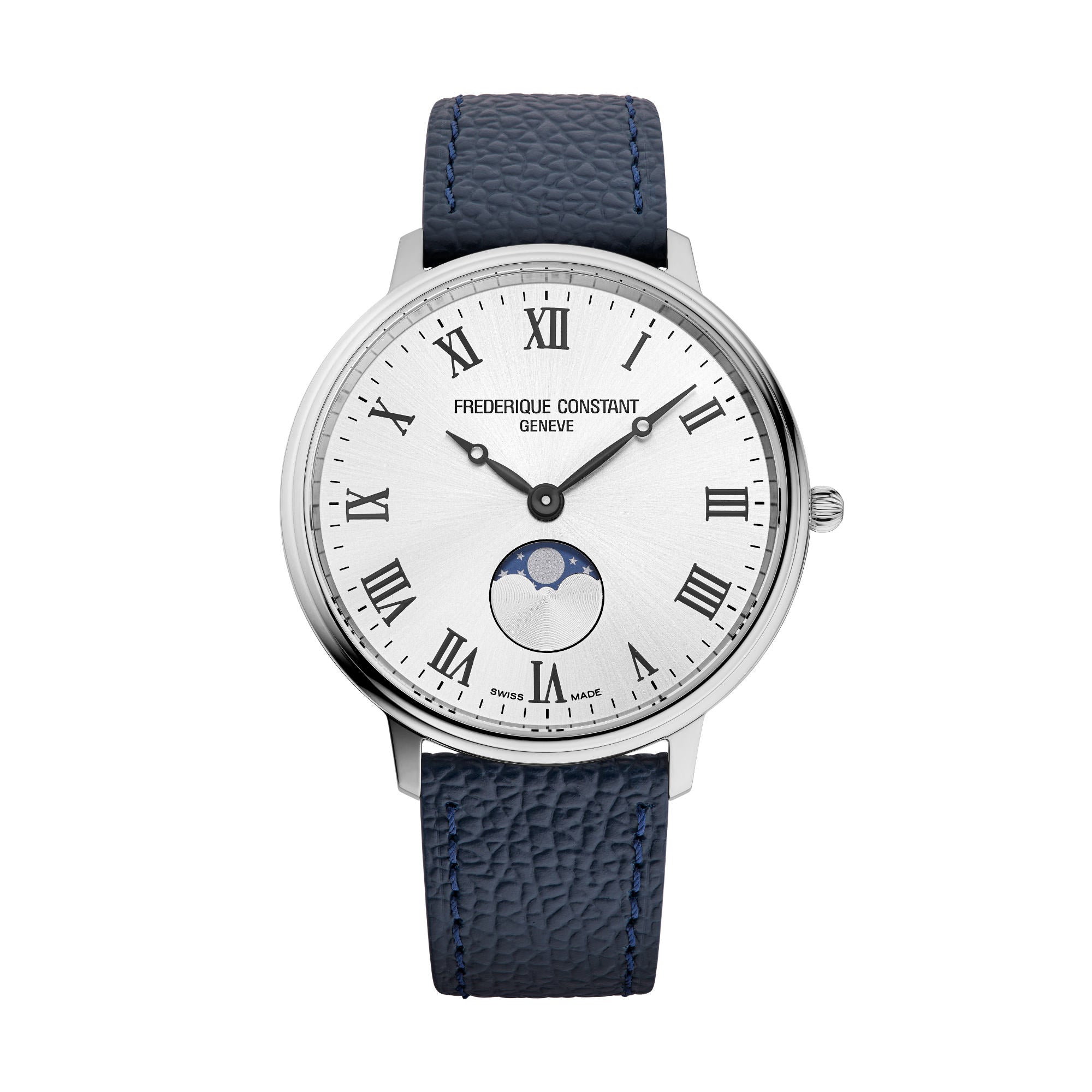 Frederique Constant Classics Quartz Moonphase (FC-206RS3S6) aus Silber