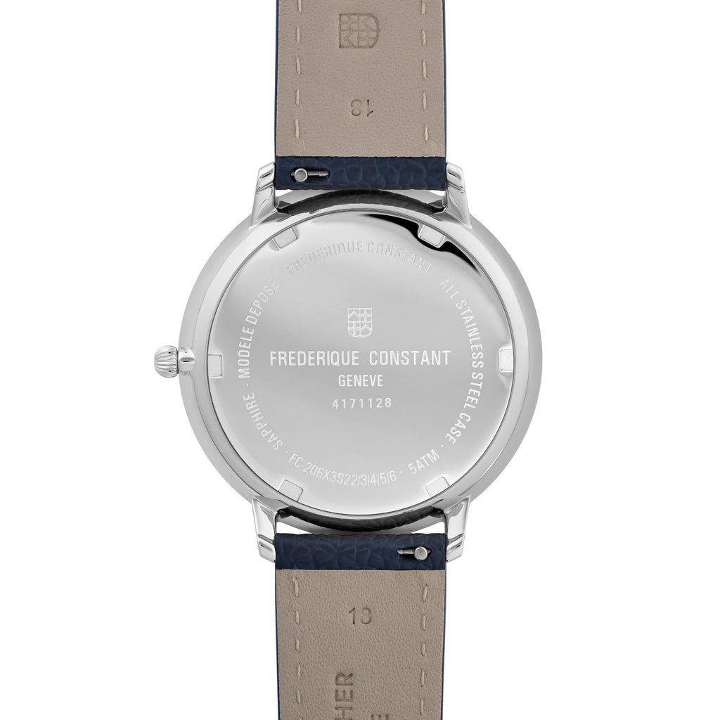 Frederique Constant Classics Quartz Moonphase (FC-206RS3S6) aus Silber