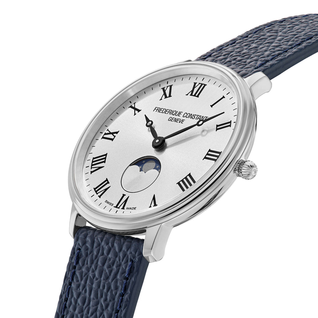 Frederique Constant Classics Quartz Moonphase (FC-206RS3S6) aus Silber