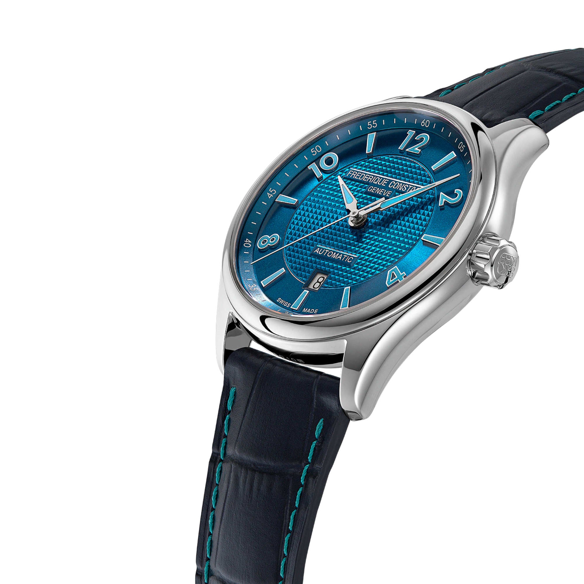 Frederique Constant Classics Runabout Automatic (FC-303RMLN5B6) aus Leder, Edelstahl