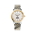 Frederique Constant Classics Slimline Ladies Moonphase (FC-206MPWD1S3B) aus Edelstahl mit Diamant und Perlmutt