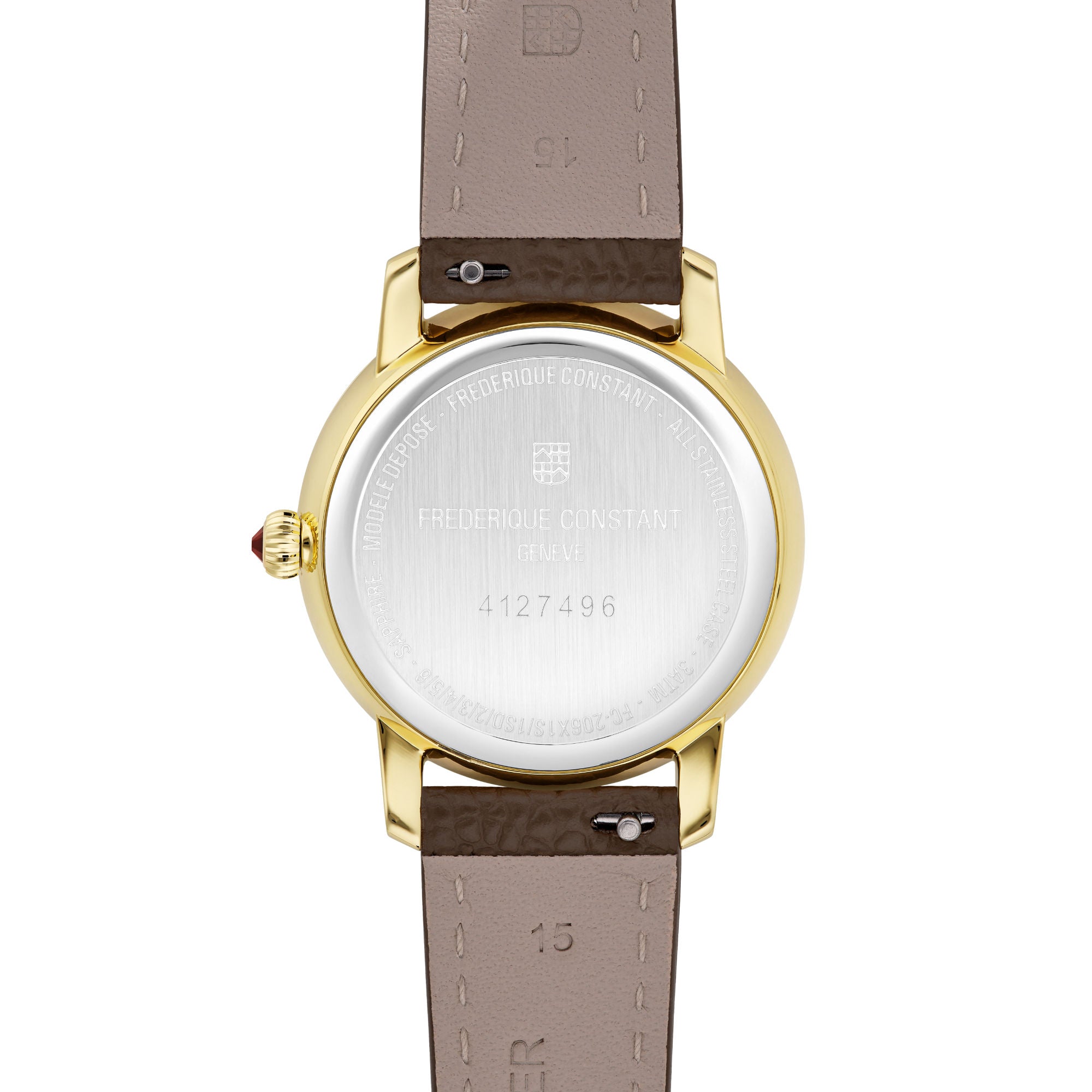 Frederique Constant Classics Slimline Ladies Moonphase (FC-206RS1S5) aus Silber