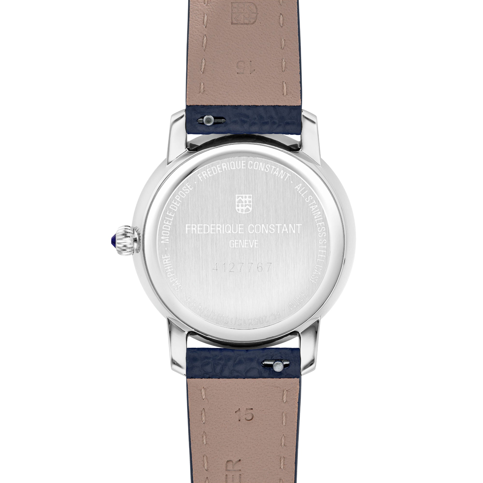 Frederique Constant Classics Slimline Ladies Moonphase (FC-206RS1S6) aus Silber