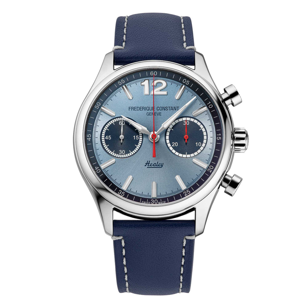 Frederique Constant Classics Vintage Rally Healey Automatic (FC-397HLBN5B6) aus Leder, Edelstahl