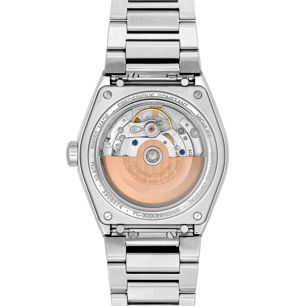 Frederique Constant Highlife Automatic Cosc (FC-303GRS3NH6B) aus Edelstahl