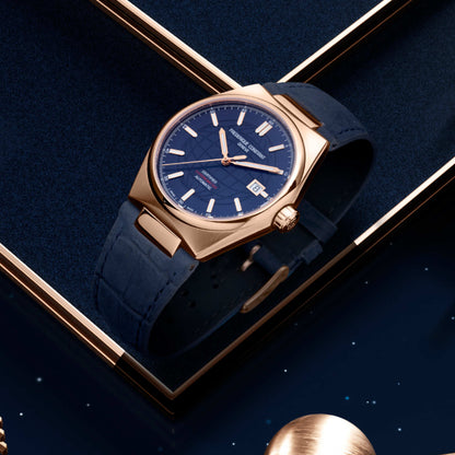 Highlife Automatic COSC, Leder von Frederique Constant (FC-303N3NH4)