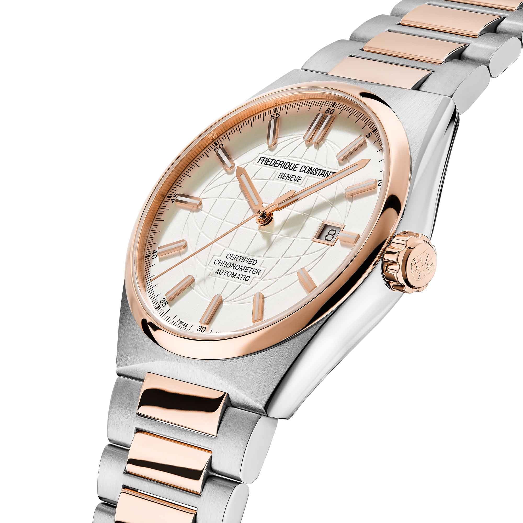Frederique Constant Highlife Automatic COSC (FC-303V4NH2B) aus Bicolor-Gold