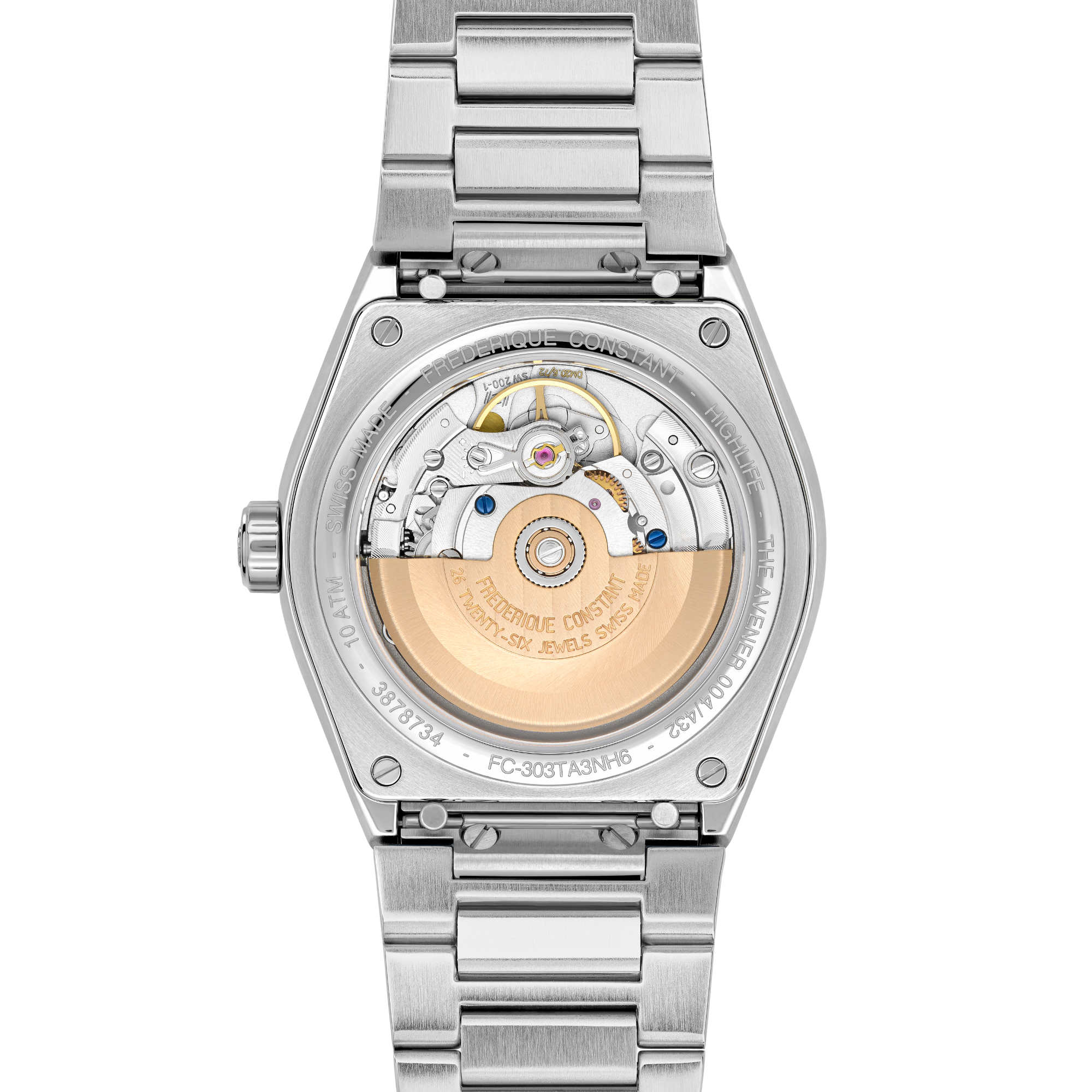 Frederique Constant Highlife Automatic (FC-303TA3NH6B) aus Edelstahl