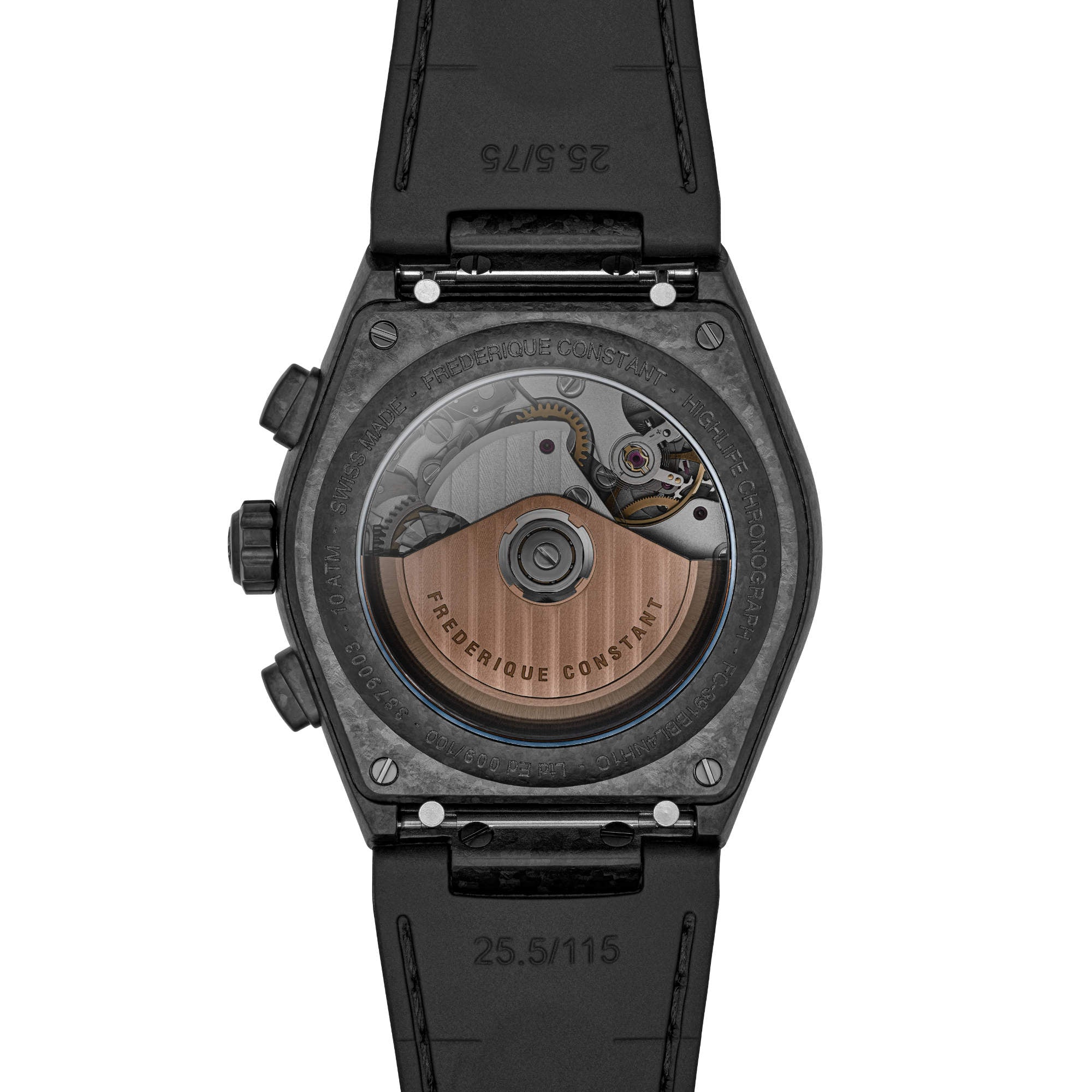 Frederique Constant Highlife Chronograph Automatic (FC-391BBL4NH1C) aus Titan