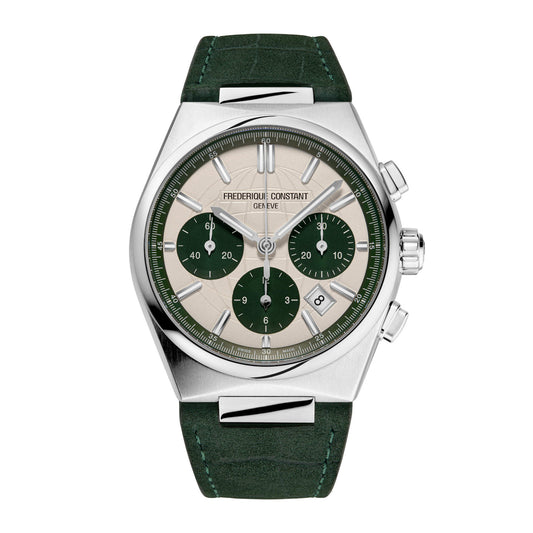 Highlife Chronograph Automatik, Leder von Frederique Constant (FC-391SGR4NH6)