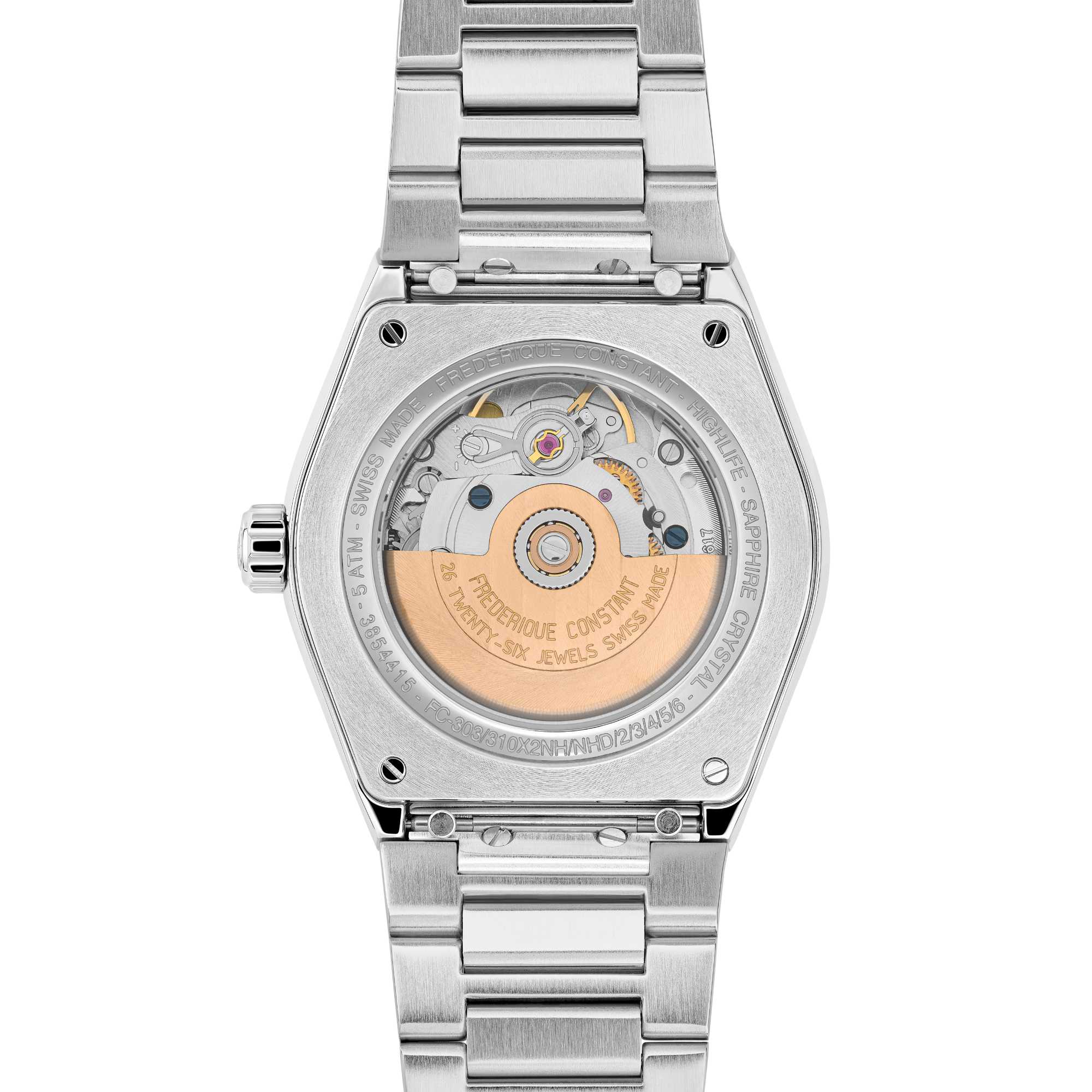 Frederique Constant Highlife Damen Automatik (FC-303N2NH6B) aus Edelstahl