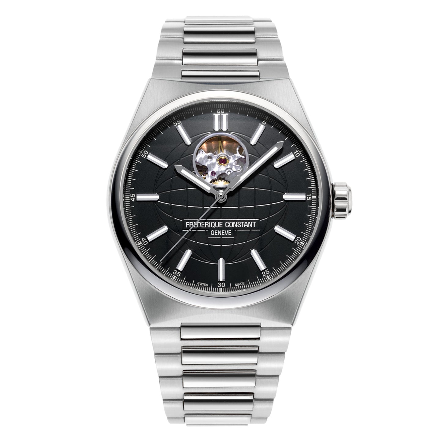 Highlife Heart Beat Automatic, Edelstahl von Frederique Constant (FC-310B4NH6B)