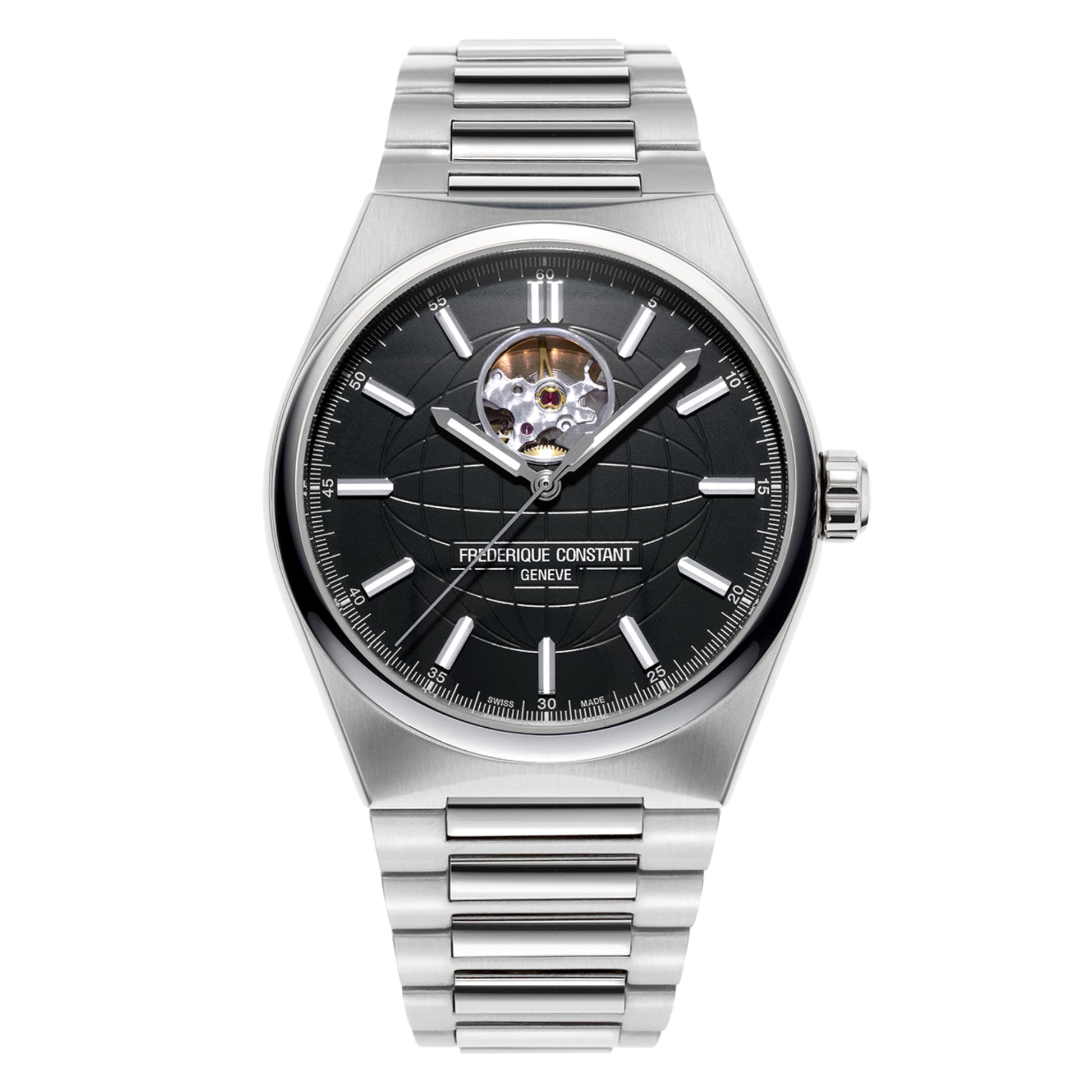 Highlife Heart Beat Automatic, Edelstahl von Frederique Constant (FC-310B4NH6B)