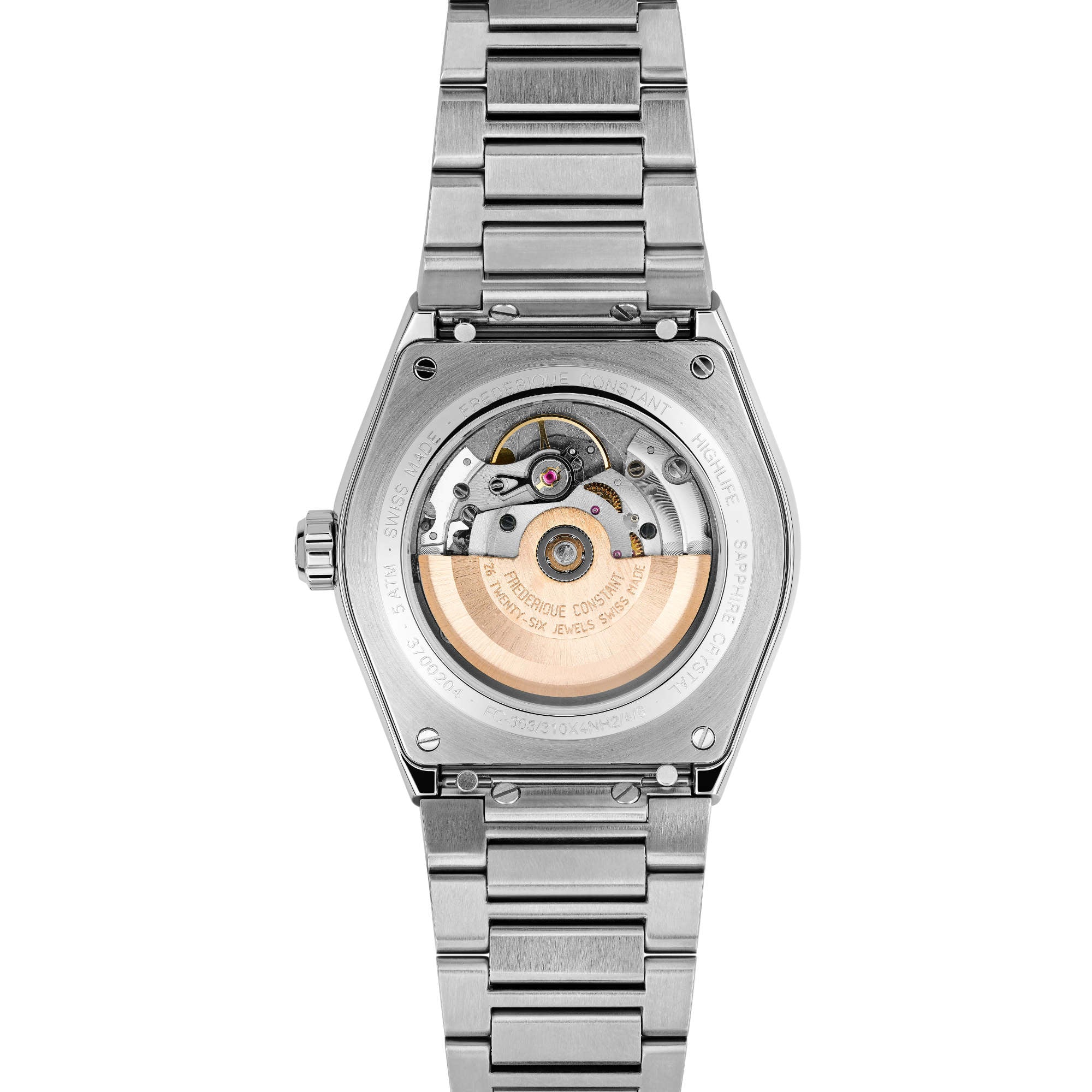 Frederique Constant Highlife Heart Beat Automatic (FC-310B4NH6B) aus Edelstahl