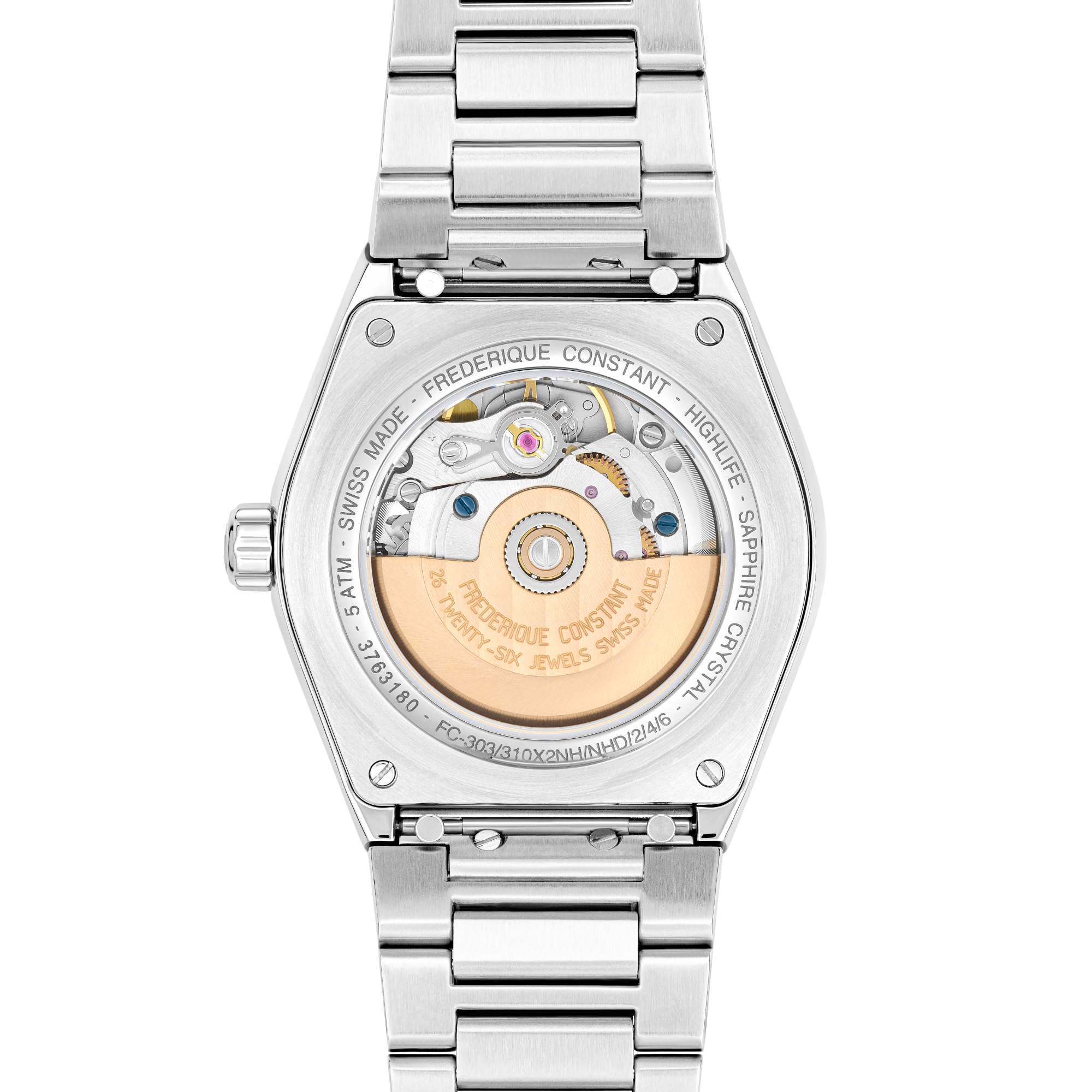 Frederique Constant Highlife Ladies Automatic (FC-303WG2NH6B) aus Edelstahl