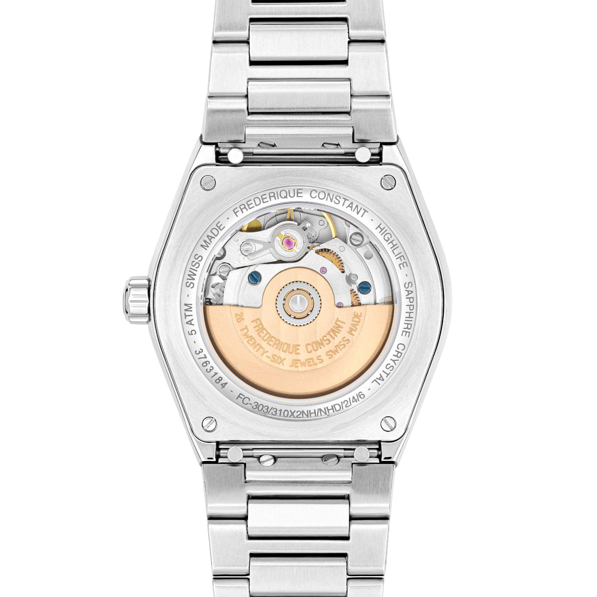 Frederique Constant Highlife Ladies Automatik (FC-303LP2NH6B) aus Edelstahl