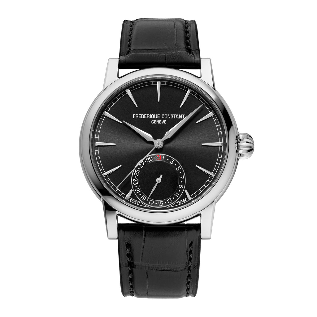 Frederique Constant Manufacture Classic Date (FC-706B3H6) aus Leder, Edelstahl