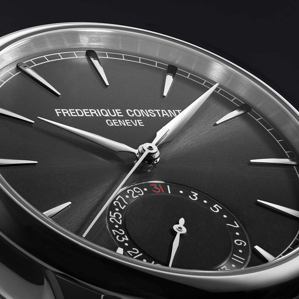 Frederique Constant Manufacture Classic Date (FC-706B3H6) aus Leder, Edelstahl