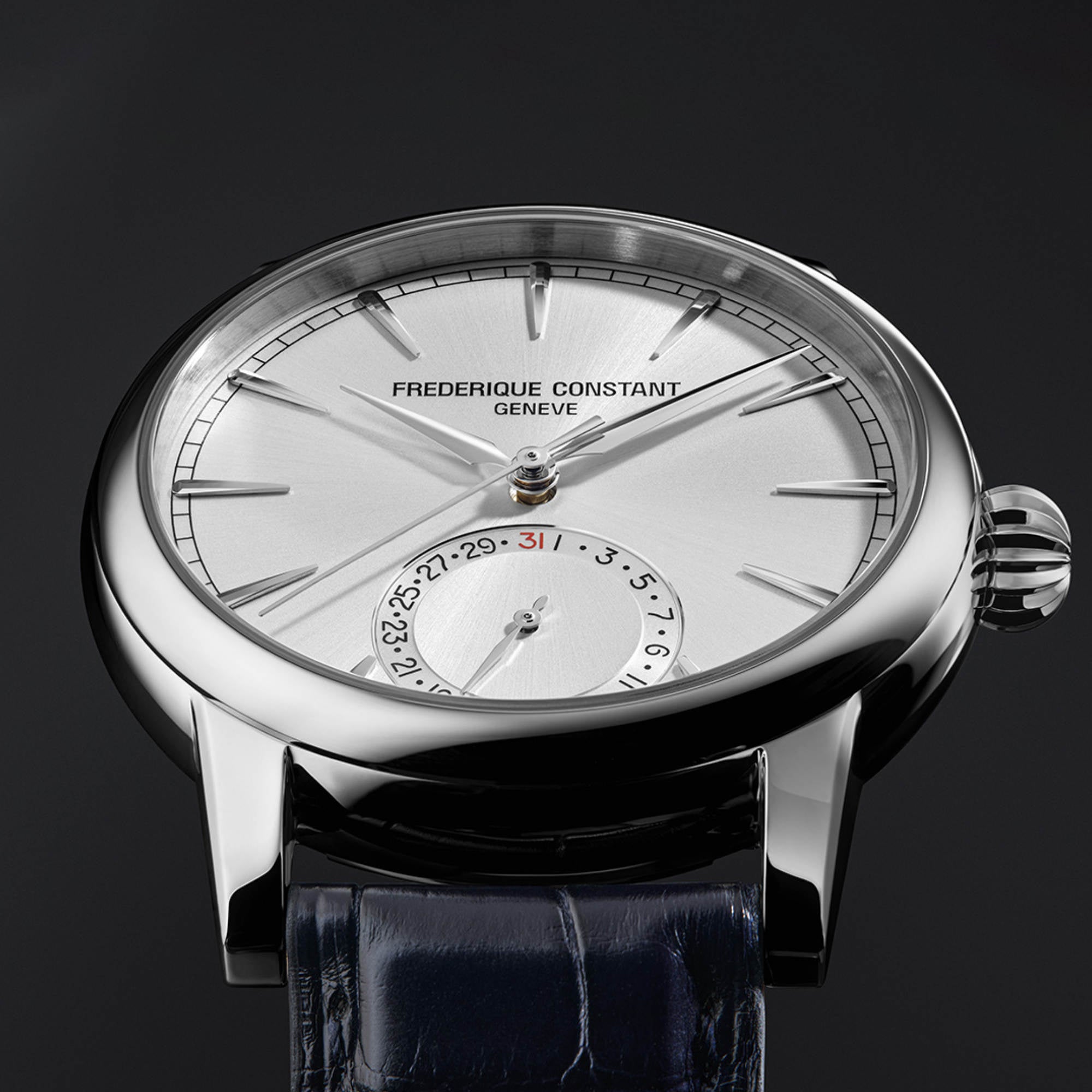 Frederique Constant Manufacture Classic Date (FC-706S3H6) aus Silber