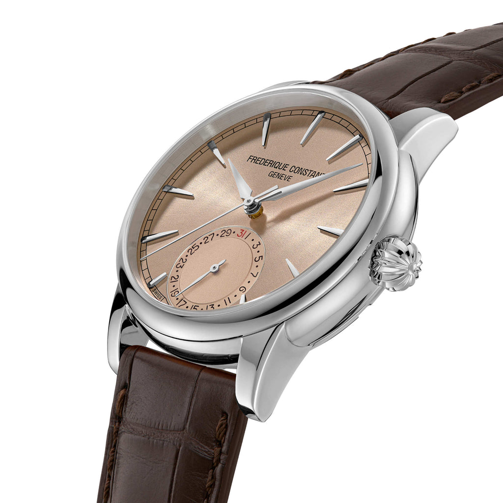 Frederique Constant Manufacture Classic Date (FC-706SAL3H6) aus Leder, Edelstahl