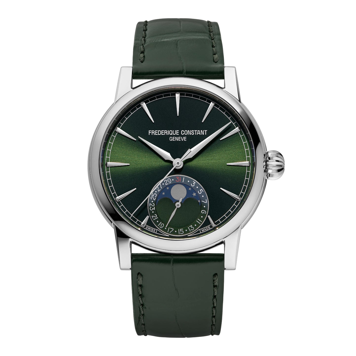 Manufacture Classic Moonphase Date, Leder von Frederique Constant (FC-716GR3H6)