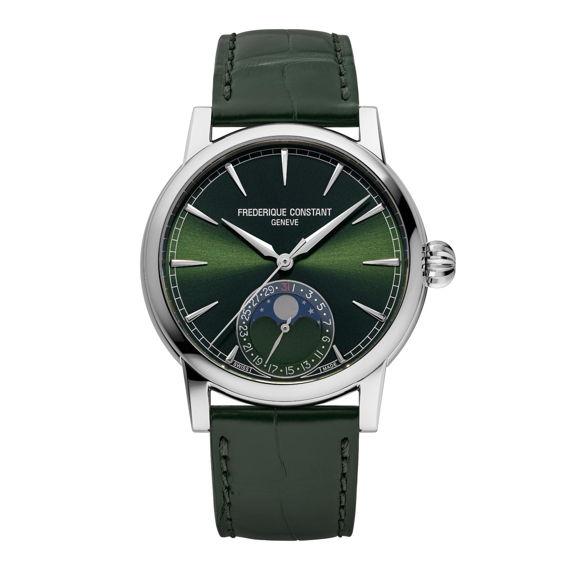 Manufacture Classic Moonphase Date, Leder von Frederique Constant (FC-716GR3H6)