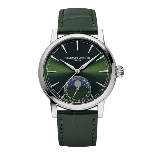 Manufacture Classic Moonphase Date, Leder von Frederique Constant (FC-716GR3H6)