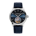 Frederique Constant Manufacture Classic Tourbillon (FC-980N3H6) aus Leder, Edelstahl