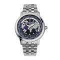 Frederique Constant Manufacture Classic Worldtimer (FC-719NN3H6B) aus Edelstahl