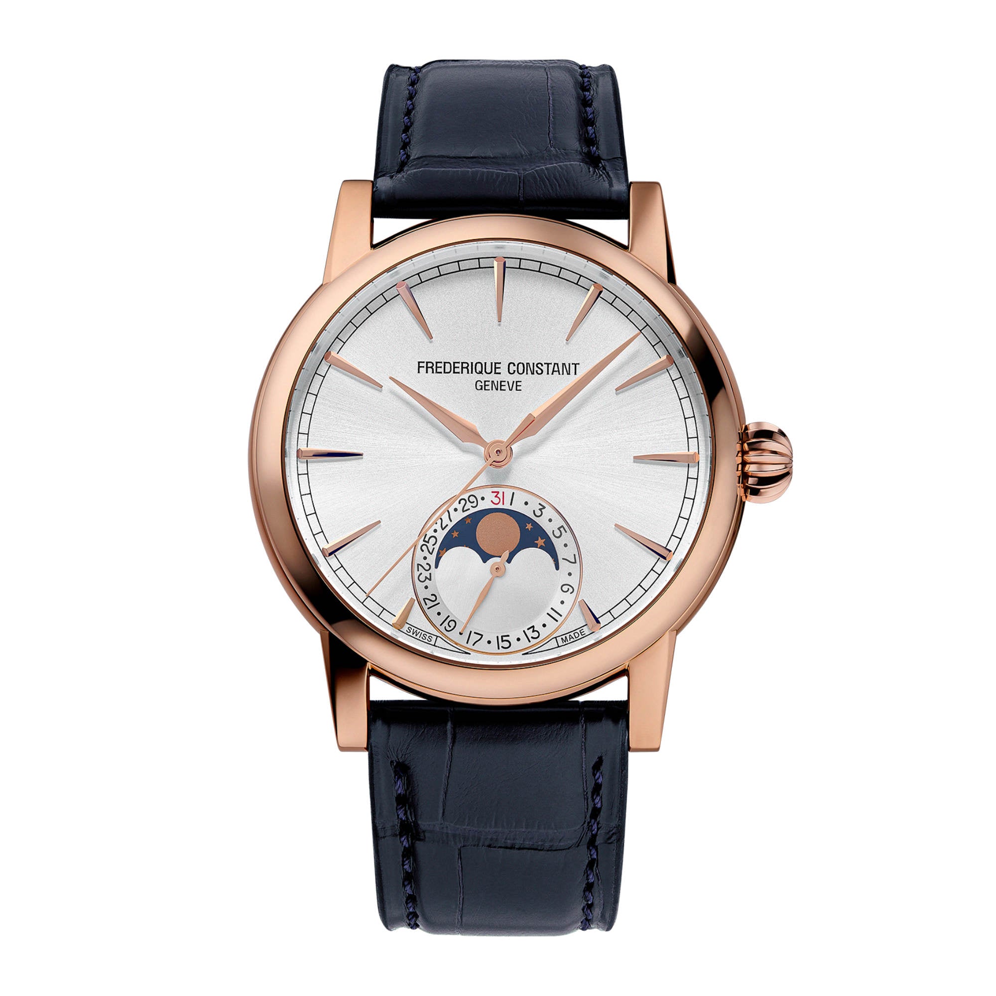 Frederique Constant Manufacture Classics Moonphase Date (FC-716S3H9) aus Bicolor-Gold
