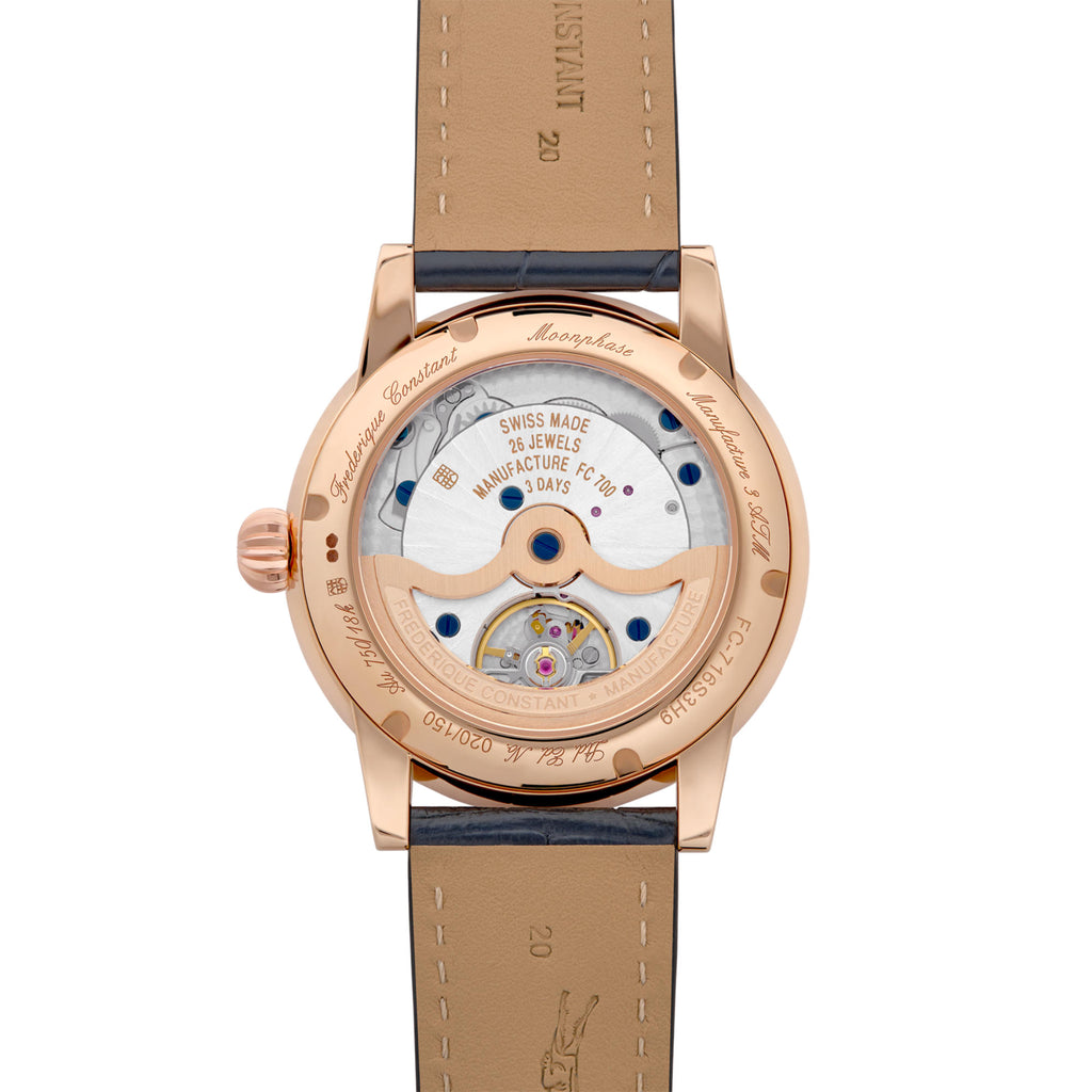 Frederique Constant Manufacture Classics Moonphase Date (FC-716S3H9) aus Bicolor-Gold