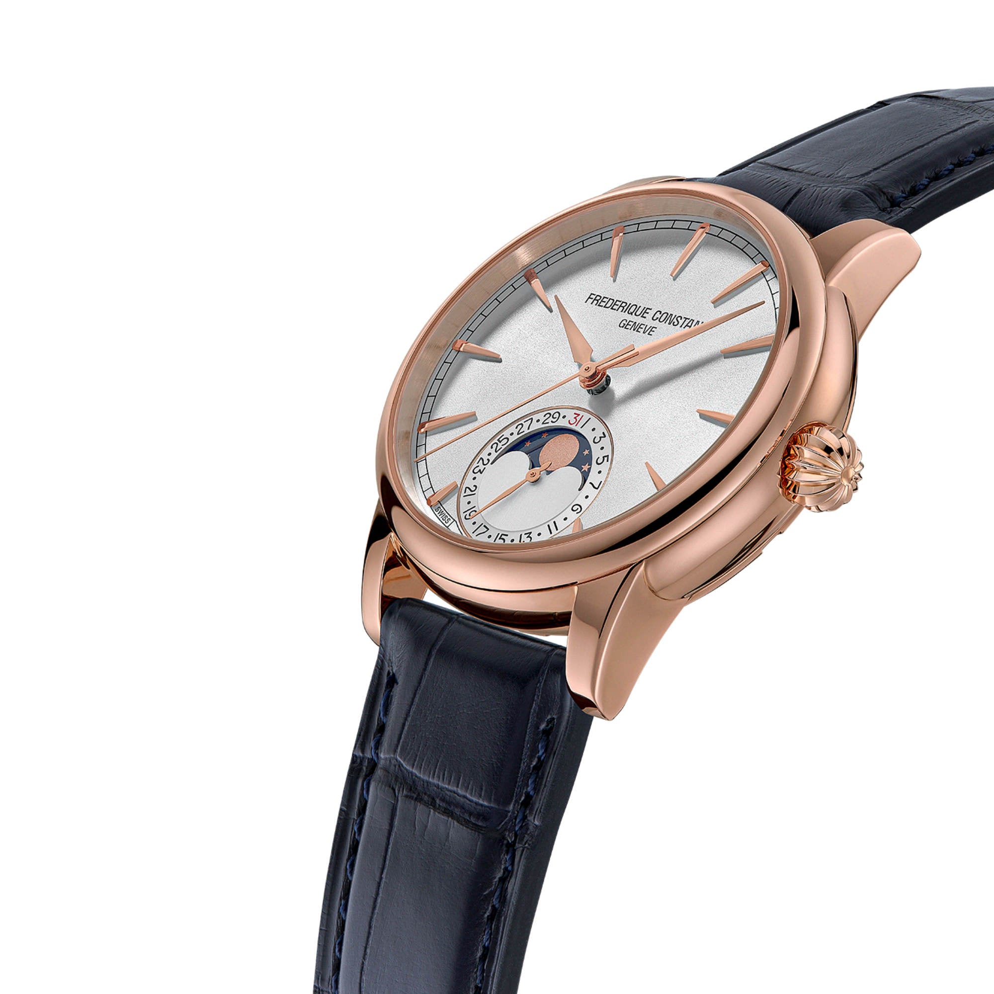 Frederique Constant Manufacture Classics Moonphase Date (FC-716S3H9) aus Bicolor-Gold