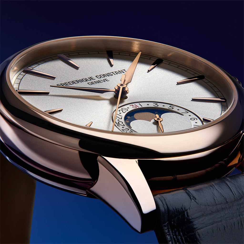 Frederique Constant Manufacture Classics Moonphase Date (FC-716S3H9) aus Bicolor-Gold
