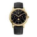 Frederique Constant Manufacture Classics Perpetual Calender (FC-776ONB3H7) aus Gelbgold, Leder