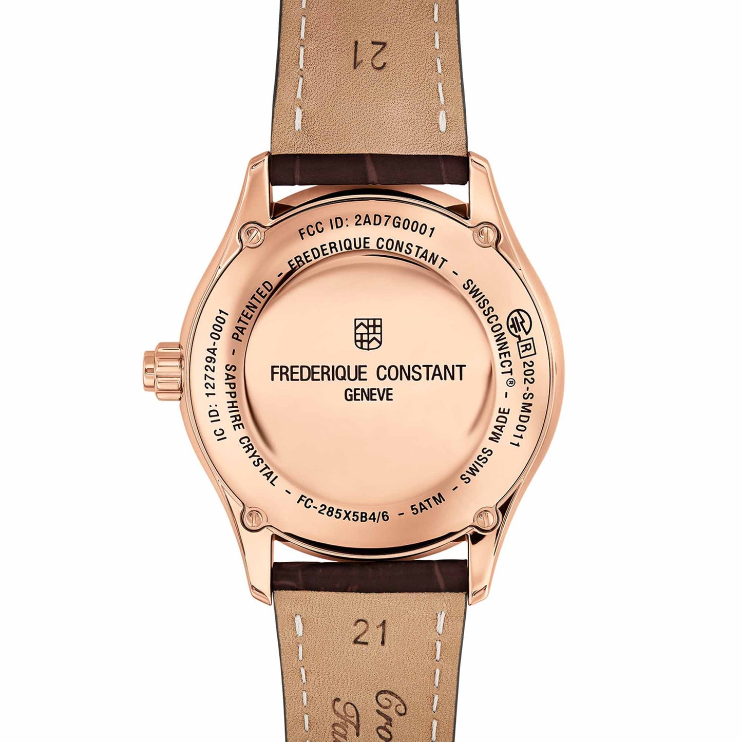 Smartwatch Gents Classics, Edelstahl von Frederique Constant (FC-285V5B4)