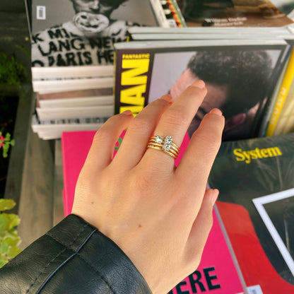 Bella Ring in Gelbgold von The Good Bling Berlin