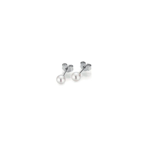 Gellner Basics Ohrstecker (5-22545-04) aus Weißgold