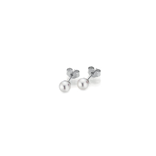 Gellner Basics Ohrstecker (5-22546-04) aus Weißgold