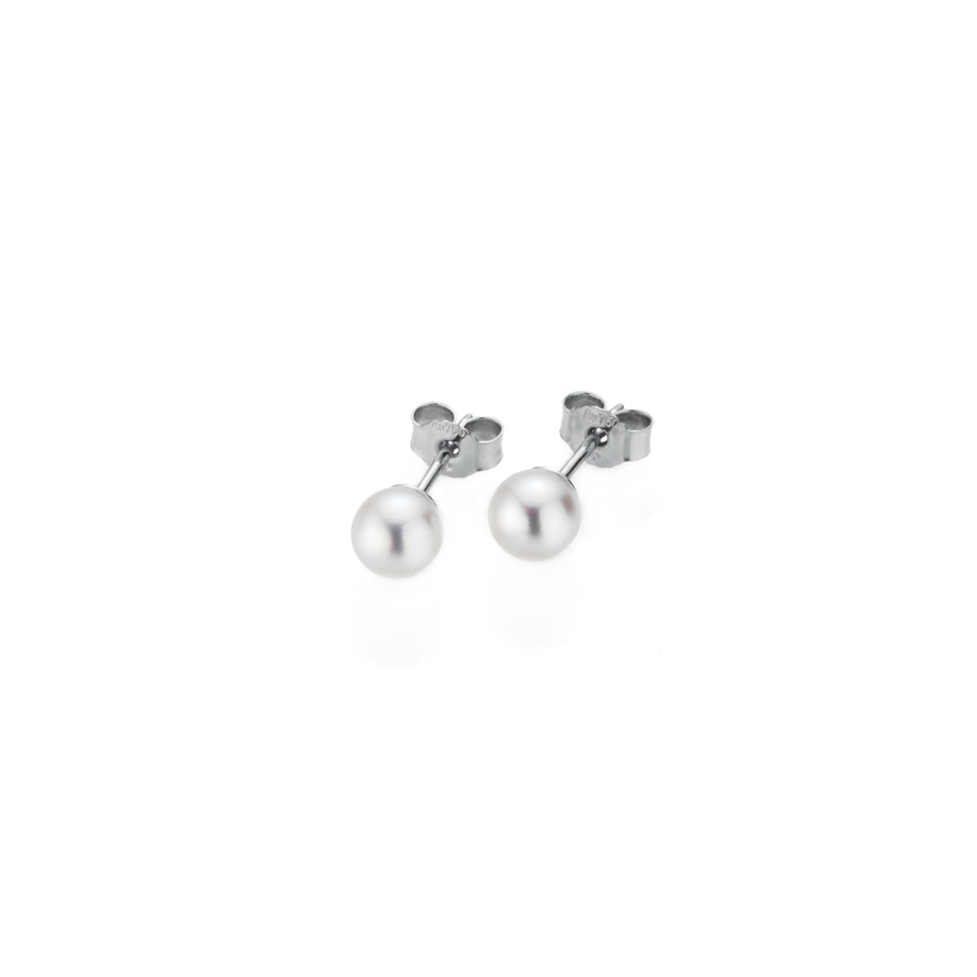 Gellner Basics Ohrstecker (5-23685-02) aus Weißgold