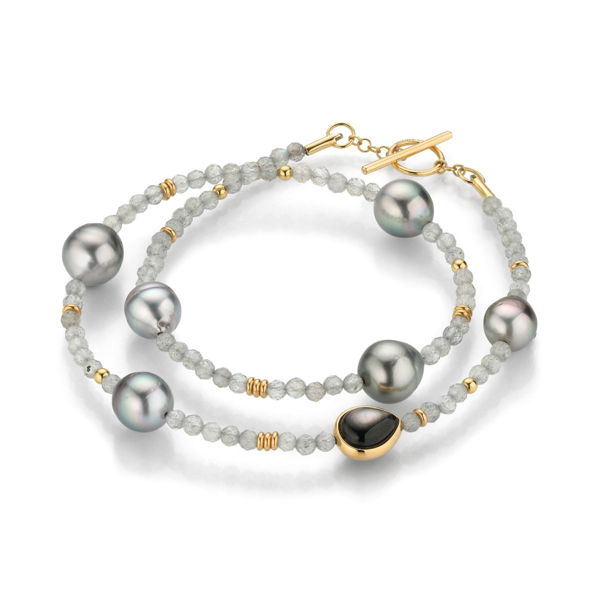 Big Bang Armband, Gelbgold • Perlmutt von Gellner (2-81681-02)