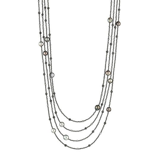 Big Bang Collier, Weißgold • Spinell von Gellner (2-81691-01)
